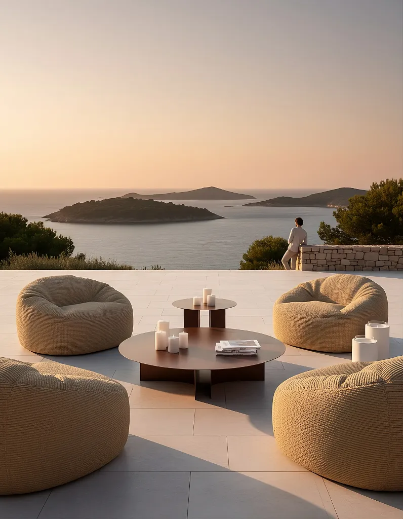 Dolly Club seat Gold Sea view.webp