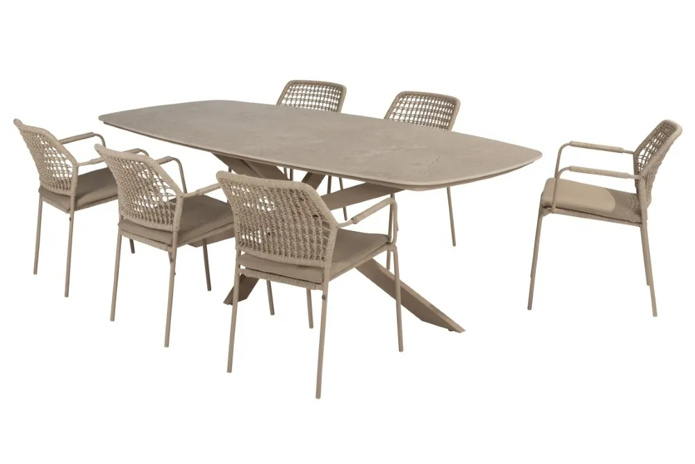 SET - Barista armstoel met Prado Barrel tafel | 4SO